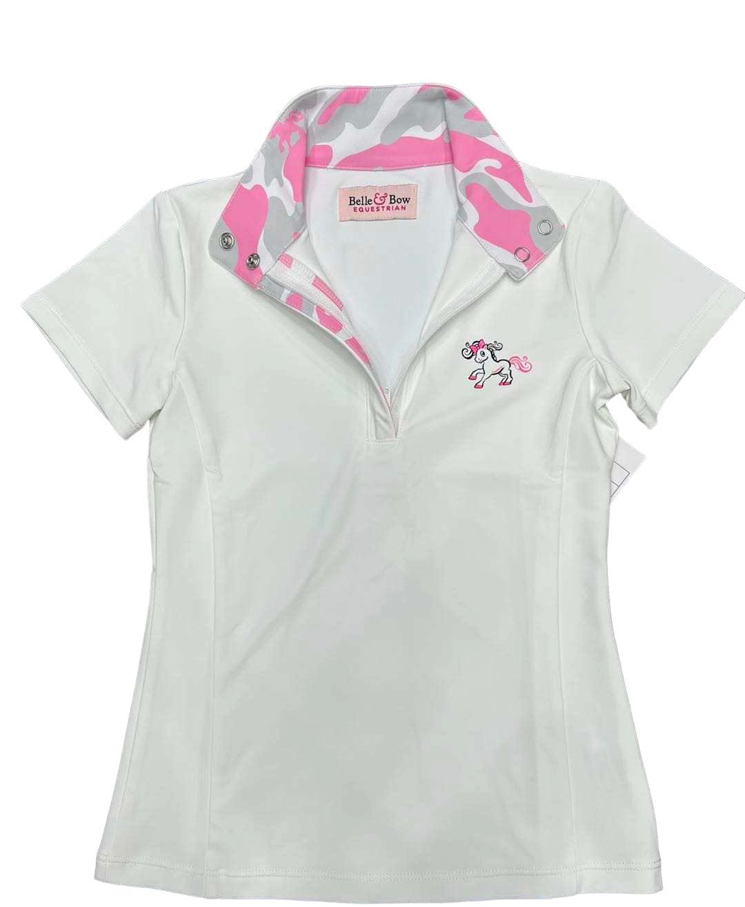 Belle & Bow Show Shirt Short Sleeve - Belle & Bow - Equiluxe Tack