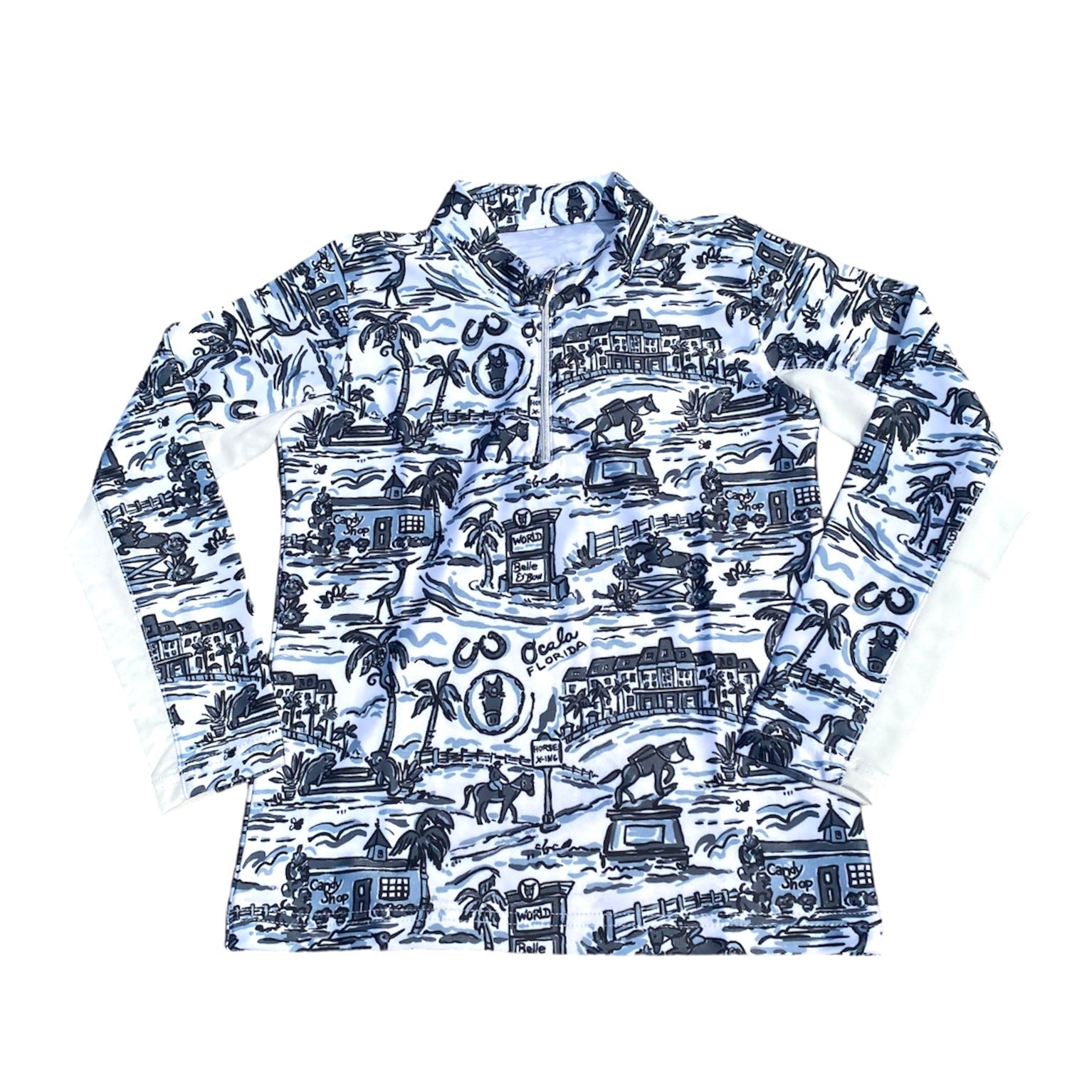 Belle & Bow Sun Shirt Long Sleeve - BelleandBow - Equiluxe Tack