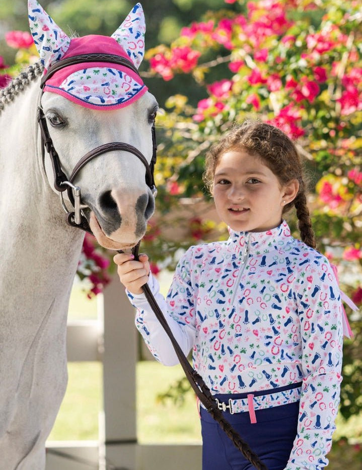 Belle & Bow Sun Shirt Long sleeve - BelleandBow - Equiluxe Tack