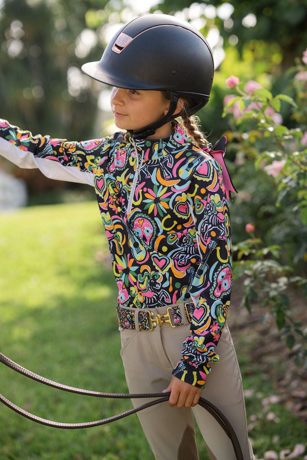 Belle & Bow Sun Shirt Long sleeve - BelleandBow - Equiluxe Tack