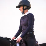 BellEq LOLLY Show Shirt - Long Sleeve - BellEq™ Equestrian Apparel - Equiluxe Tack