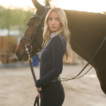BellEq LOLLY Show Shirt - Long Sleeve - BellEq™ Equestrian Apparel - Equiluxe Tack