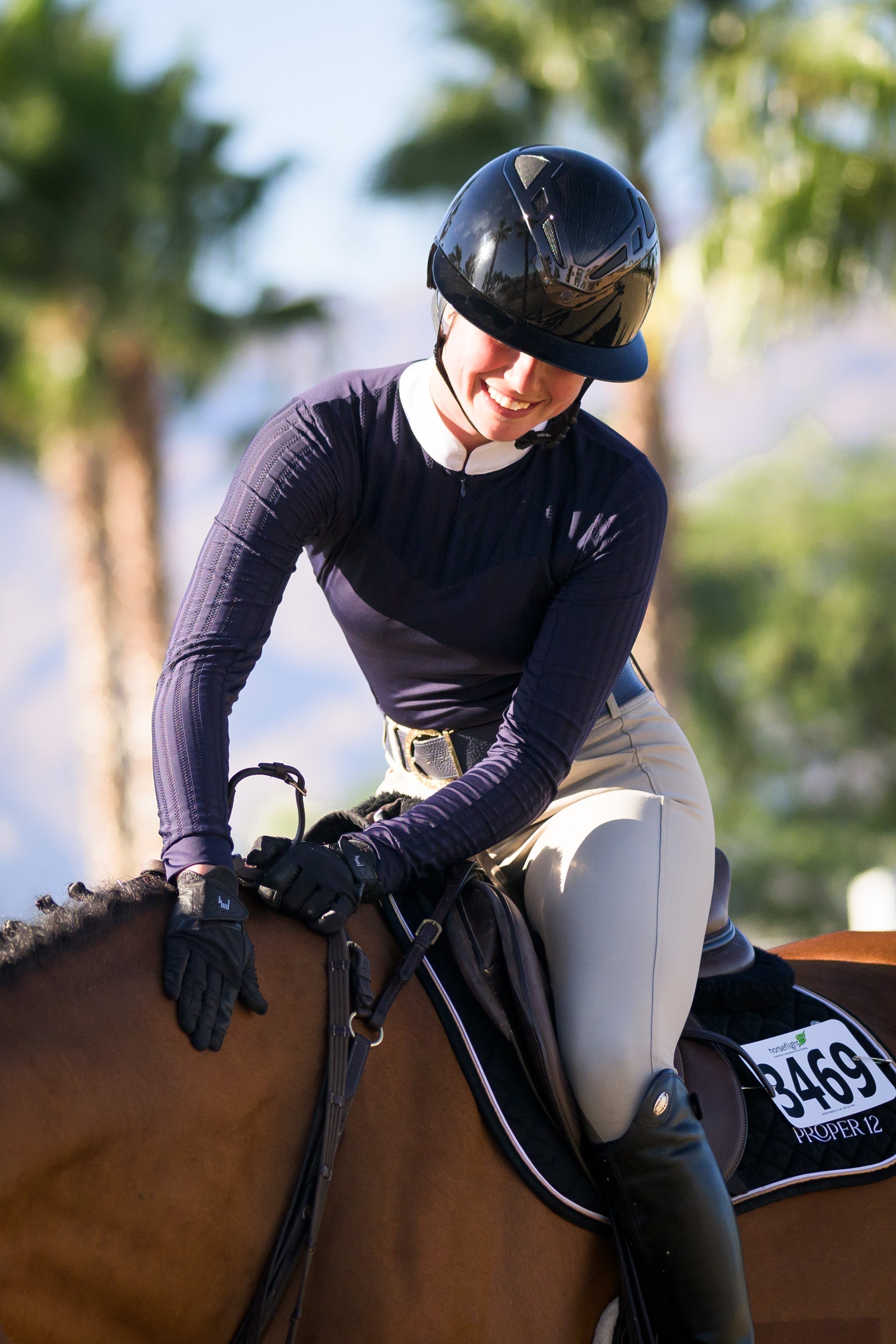 BellEq LOLLY Show Shirt - Long Sleeve - BellEq™ Equestrian Apparel - Equiluxe Tack