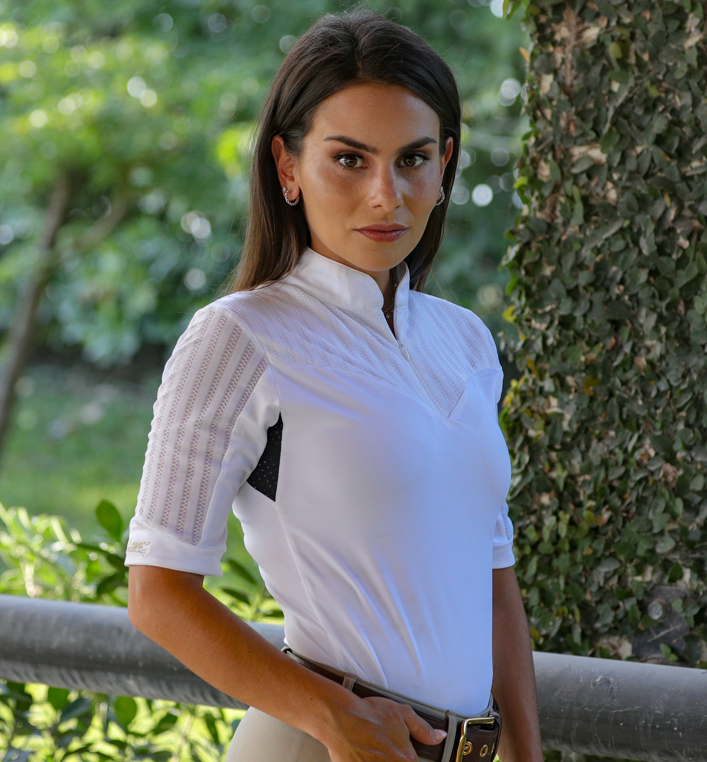 BellEq LOLLY Show Shirt - Short Sleeve - BellEq™ Equestrian Apparel - Equiluxe Tack