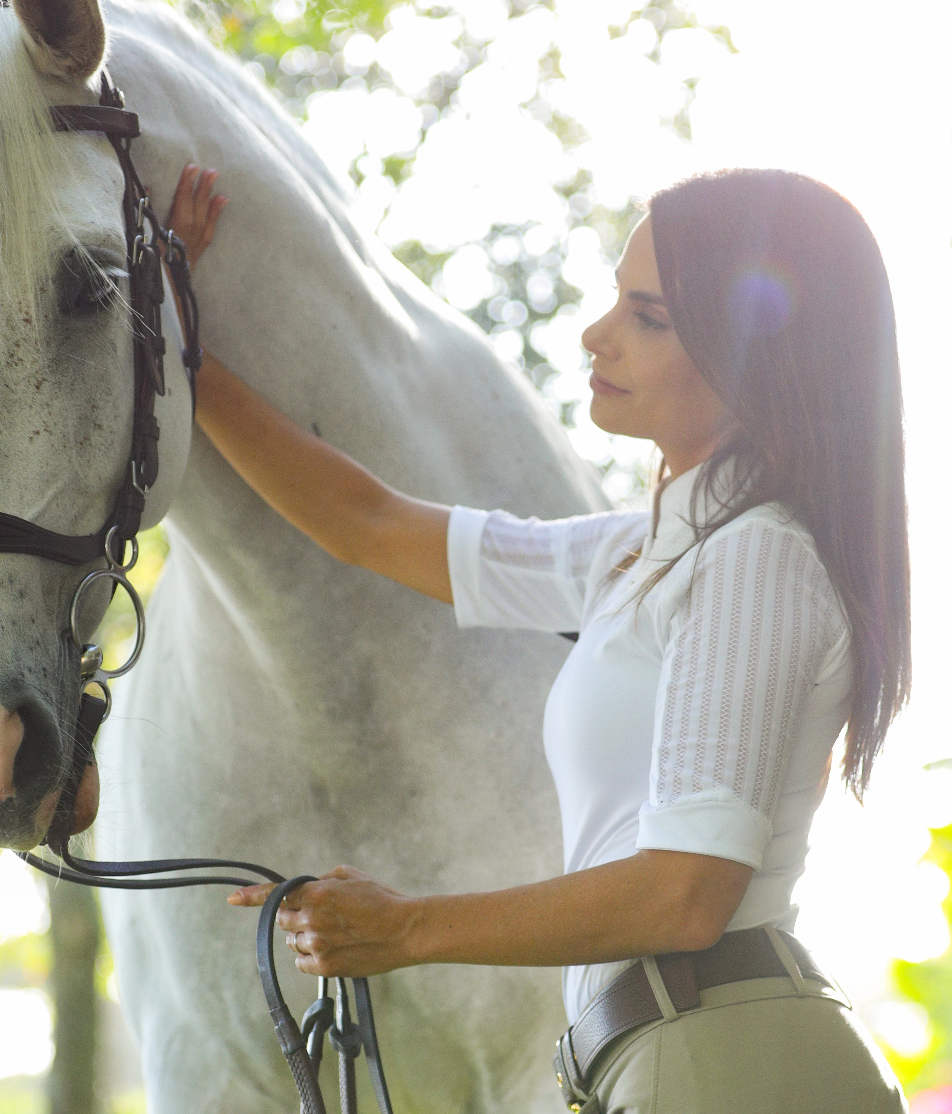 BellEq LOLLY Show Shirt - Short Sleeve - BellEq™ Equestrian Apparel - Equiluxe Tack