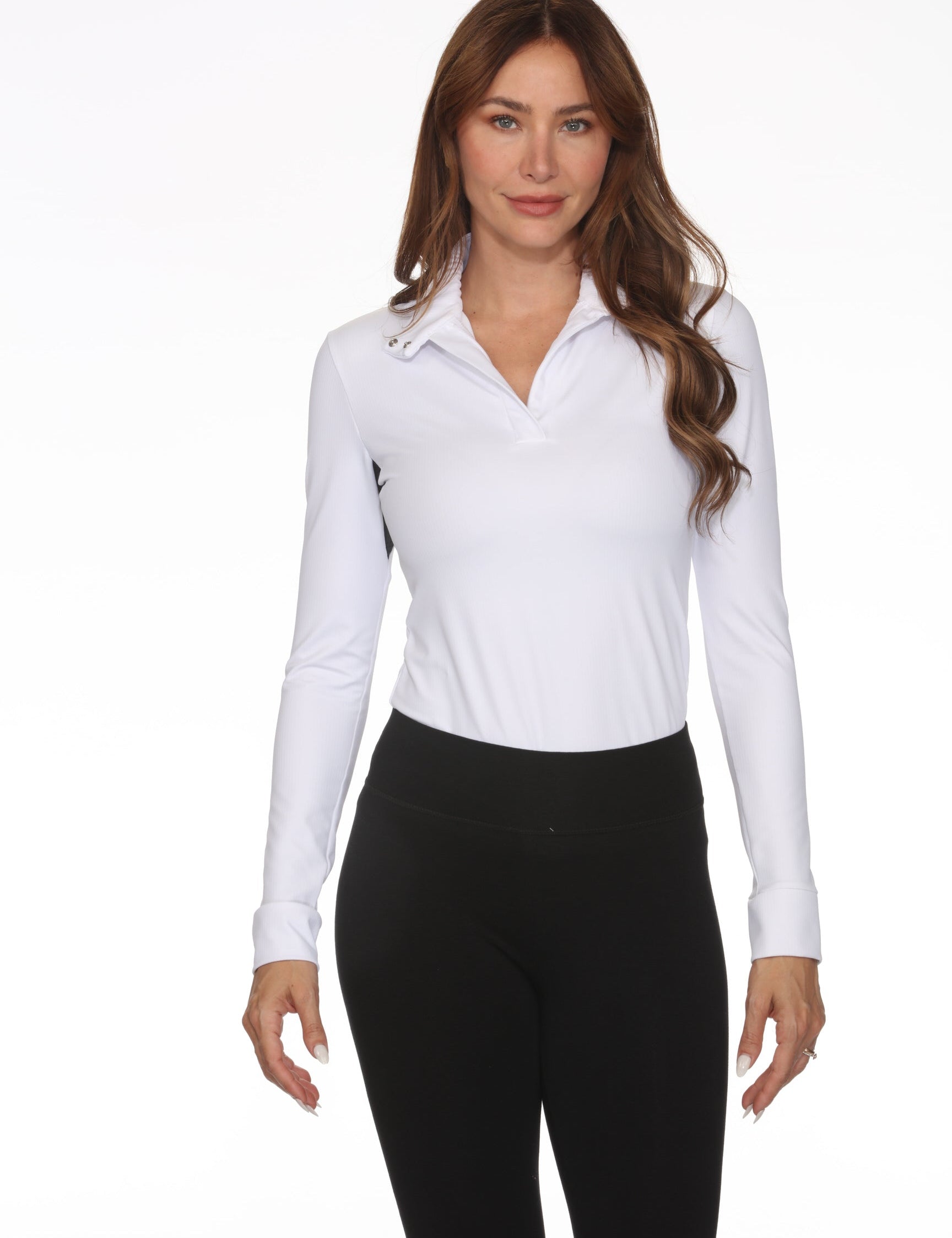 BellEq Madeline Long Sleeve Show Shirt - Equiluxe Tack