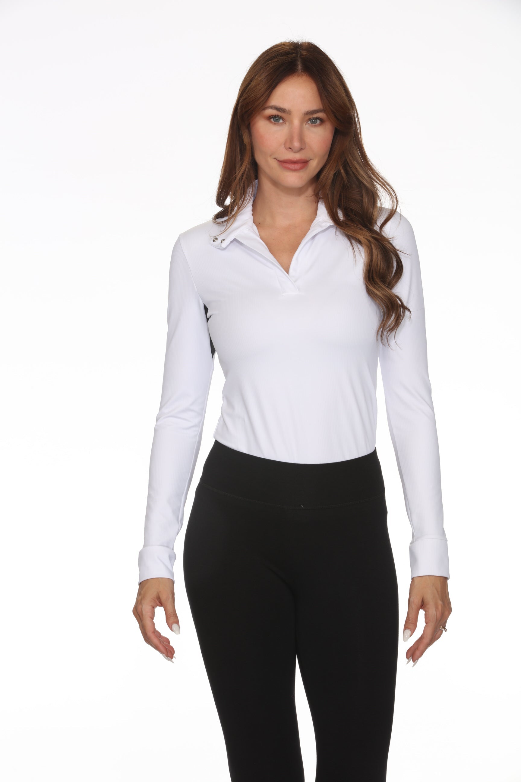 BellEq Madeline Long Sleeve Show Shirt - Equiluxe Tack