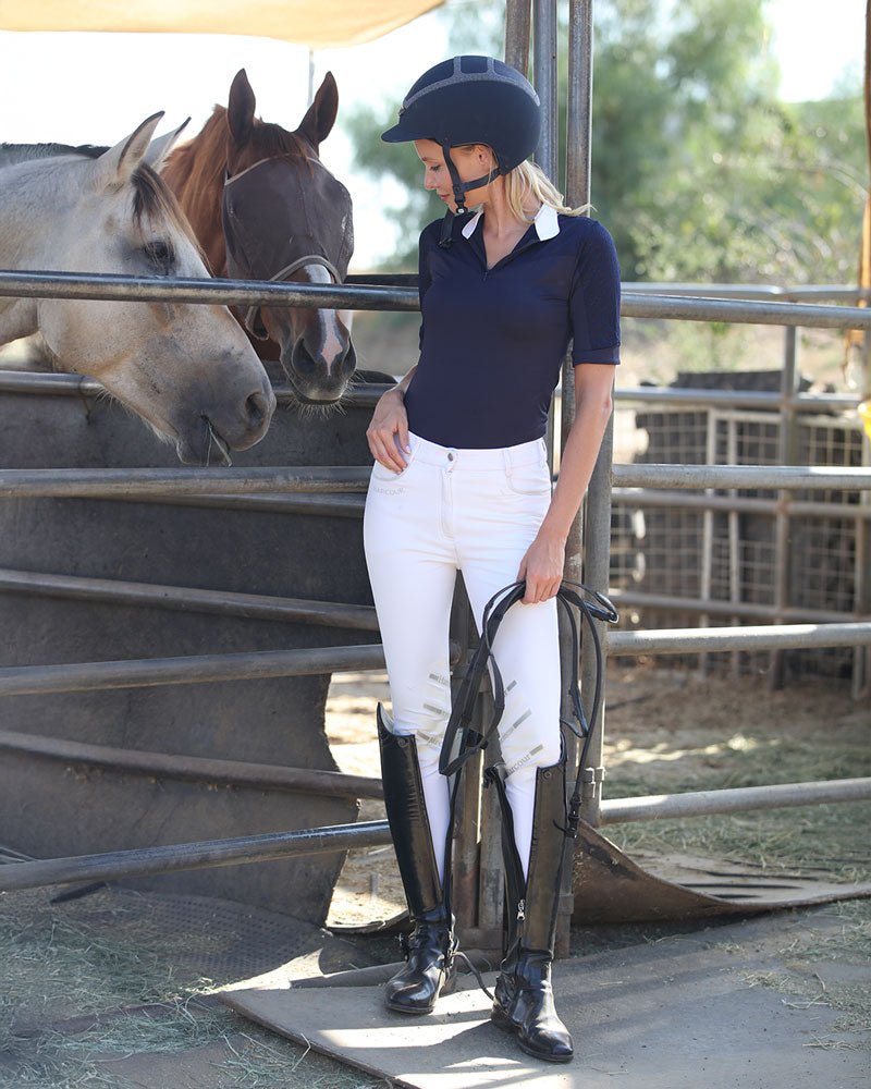 BellEq OLIVIA Show Shirt - BellEq™ Equestrian Apparel - Equiluxe Tack