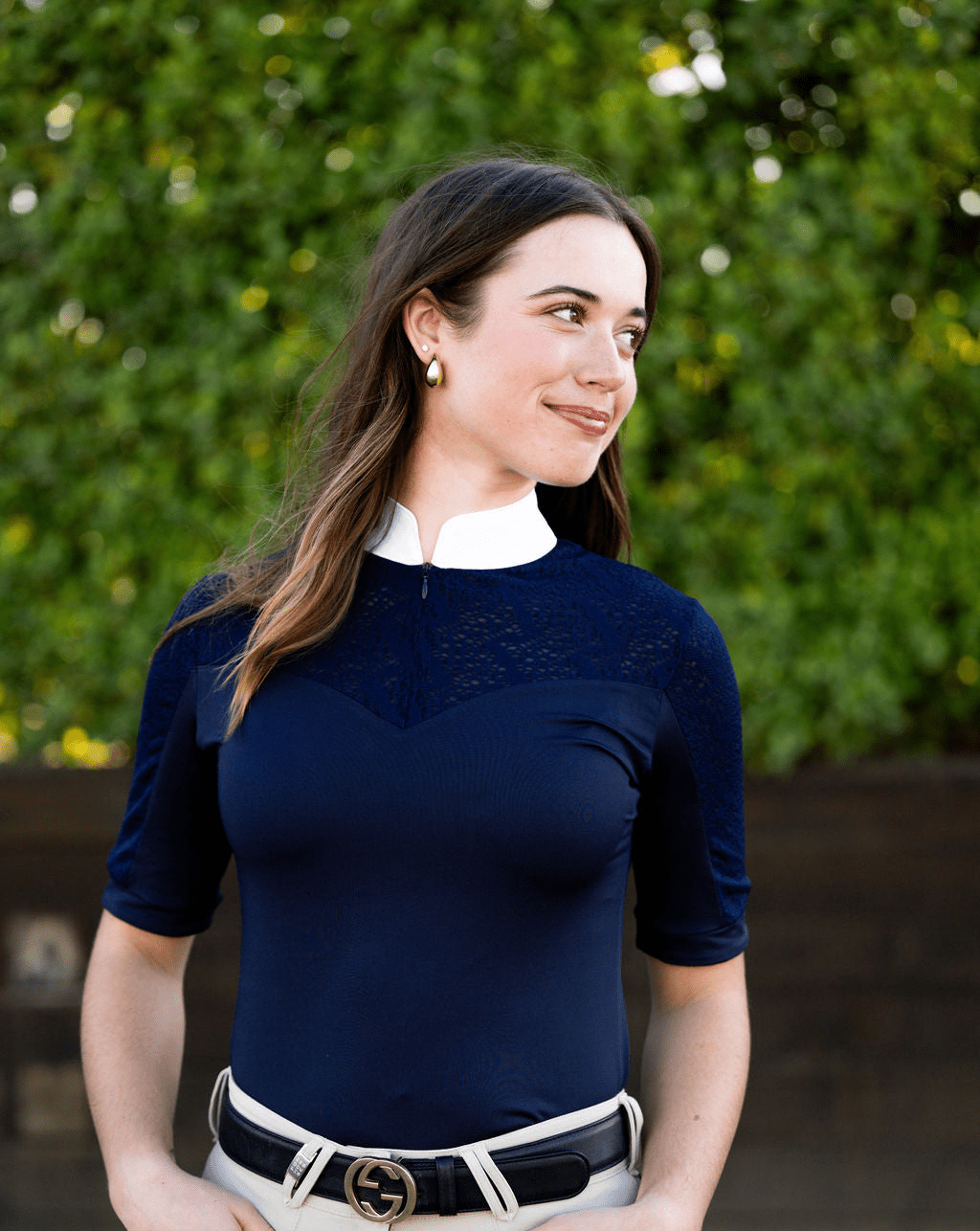 BellEq OLIVIA Show Shirt - BellEq™ Equestrian Apparel - Equiluxe Tack