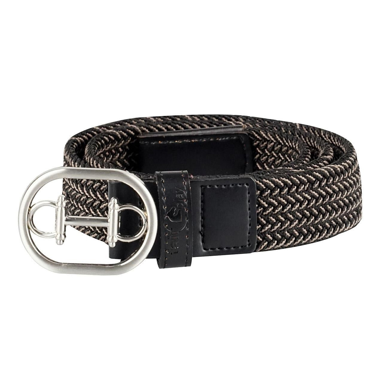 Belt FP VALEY black - taupe grey XS (80cm) - Equiluxe Tack - Equiluxe Tack