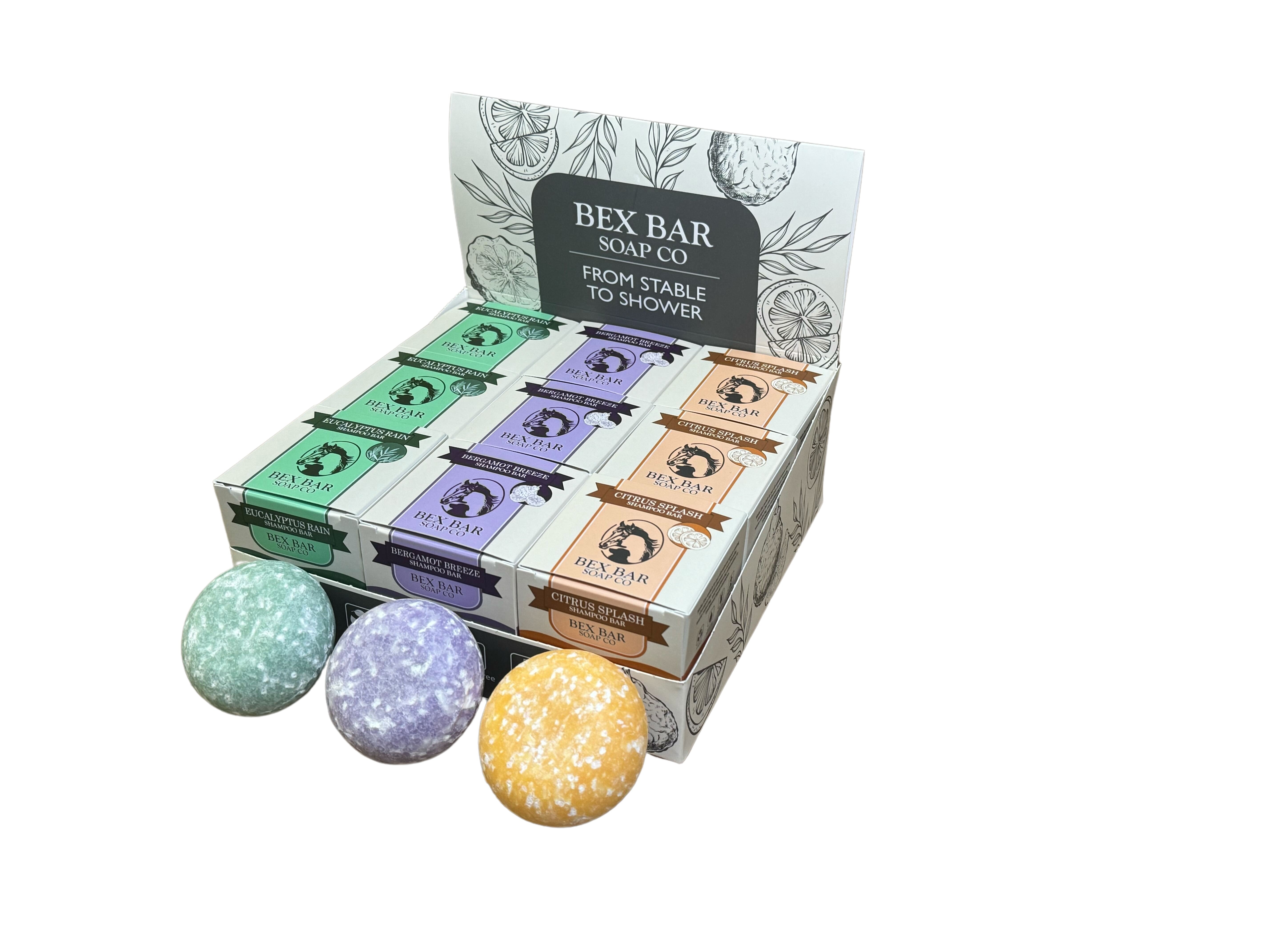 Bex All Natural Shampoo Bar - 18 pack - Kensington - Equiluxe Tack