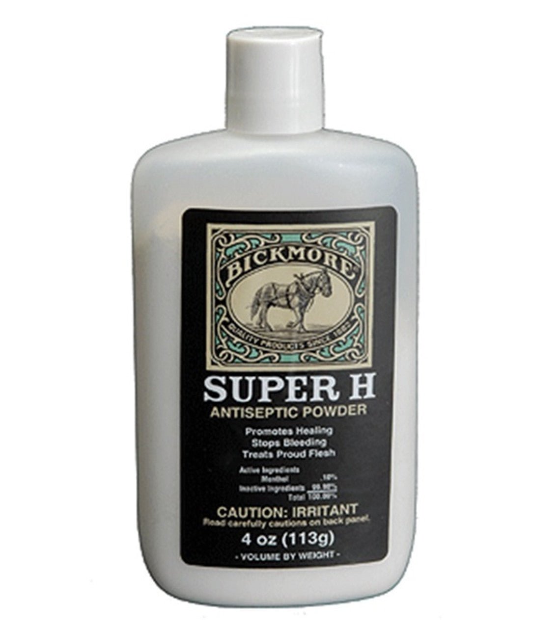 Bickmore® Super H Antiseptic Powder 4 oz. - Bickmore - Equiluxe Tack