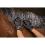 Black Eden by Pénélope Prisma Strass Gloves - Children - Pénélope - Equiluxe Tack