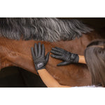 Black Eden by Pénélope Prisma Strass Gloves - Children - Pénélope - Equiluxe Tack