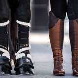 Black Ink Bell Boots