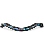 Blue Jean Ombre Fade Wave Snap Browband - Halter Ego® - Equiluxe Tack