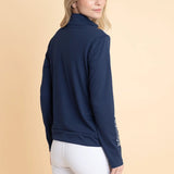 Bosco Zip Jacket | Navy & White - Rönner - Equiluxe Tack