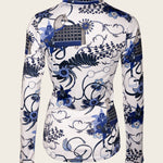 Botanical Blue Quarter Zip Sun Shirt - Espoir Equestrian - Equiluxe Tack