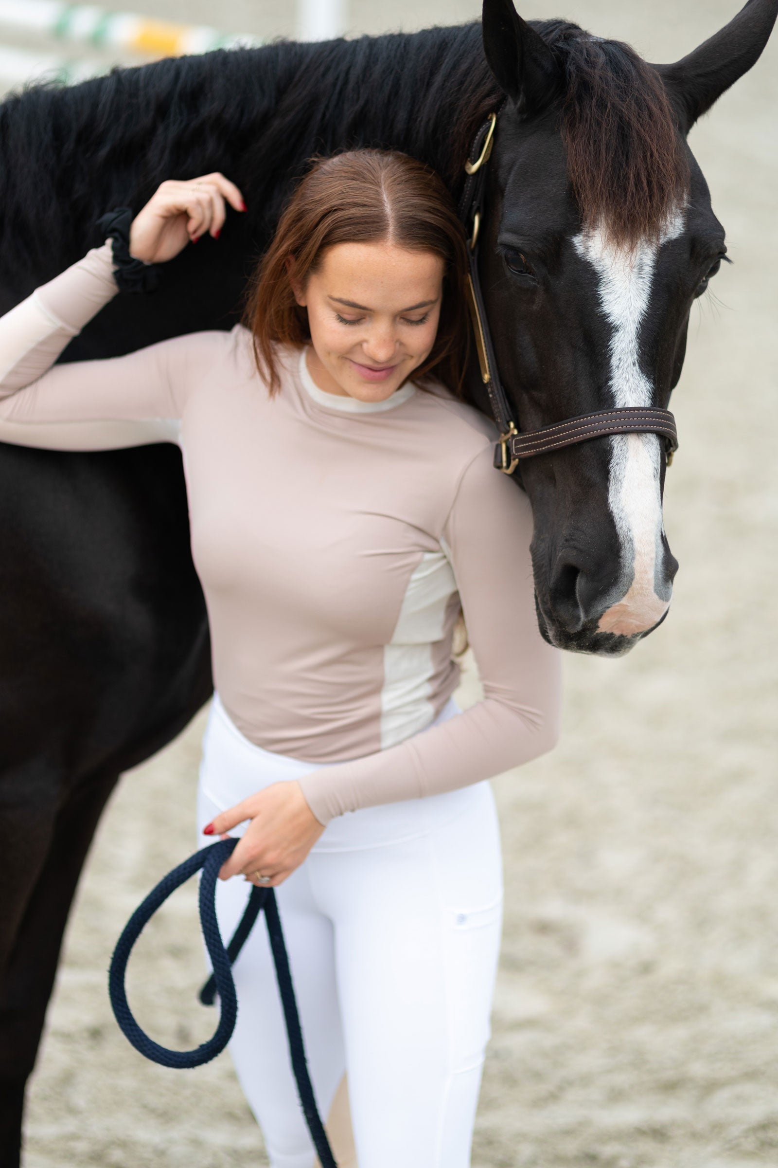 BOTORI Riley Technical Mesh Panel Riding Top - BOTORI Equestrian - Equiluxe Tack