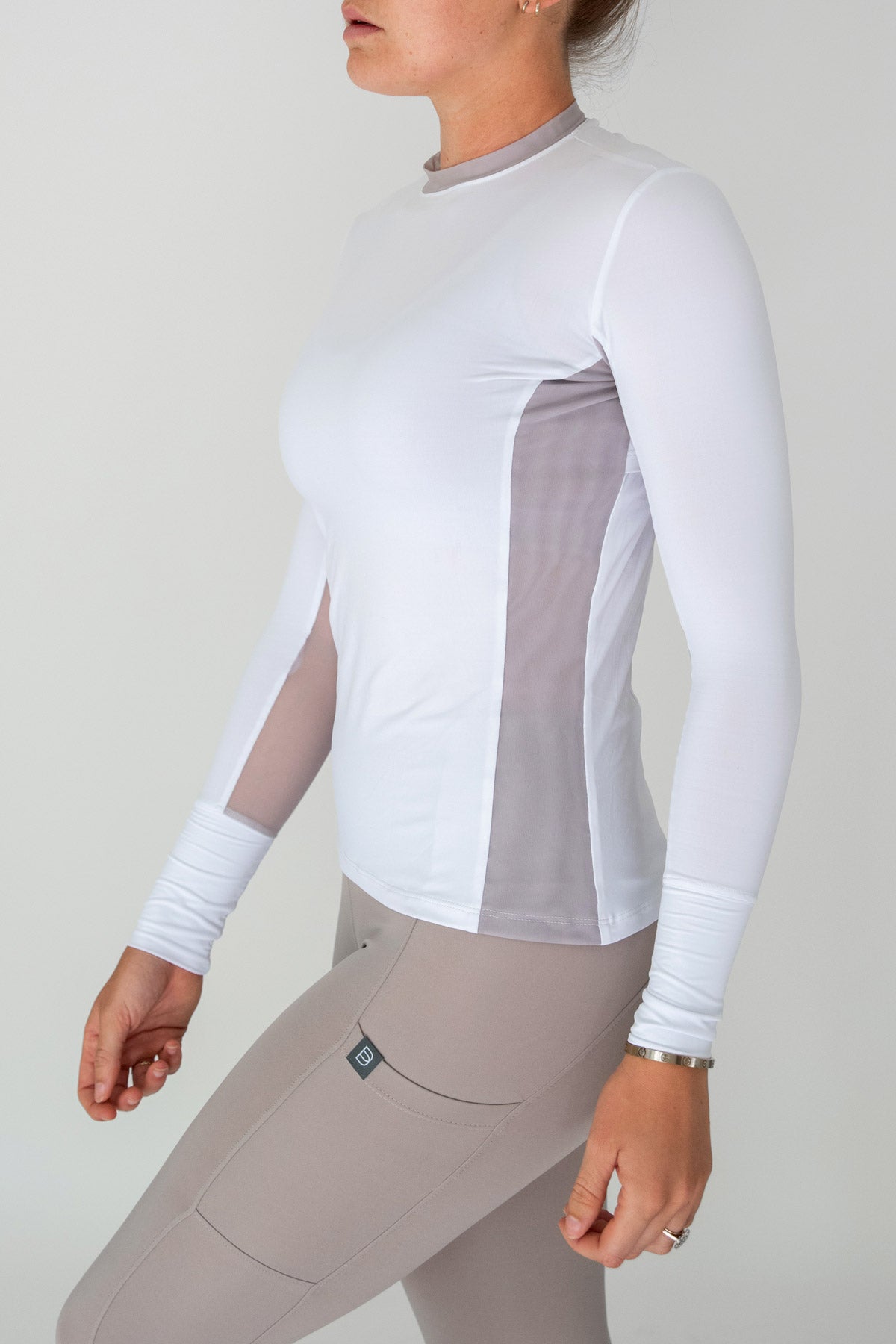 BOTORI Riley Technical Mesh Panel Riding Top - BOTORI Equestrian - Equiluxe Tack