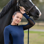 BOTORI Riley Technical Mesh Panel Riding Top - BOTORI Equestrian - Equiluxe Tack