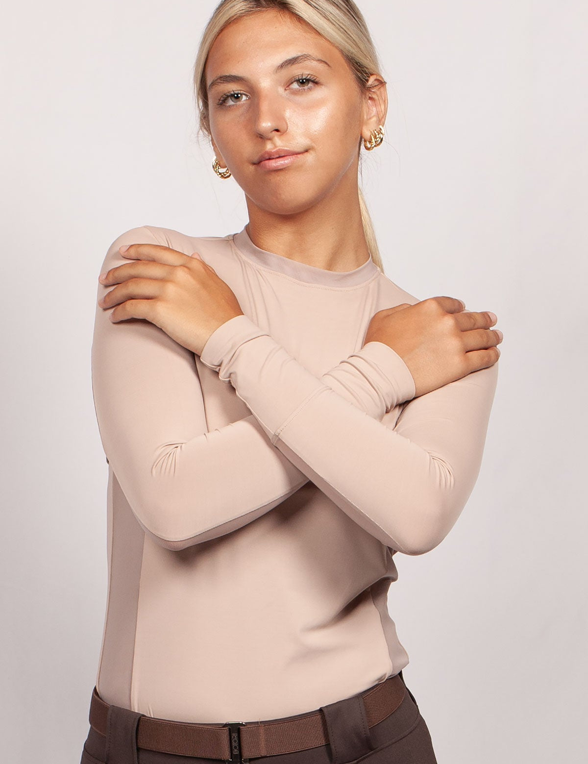 BOTORI Riley Technical Mesh Panel Riding Top - BOTORI Equestrian - Equiluxe Tack