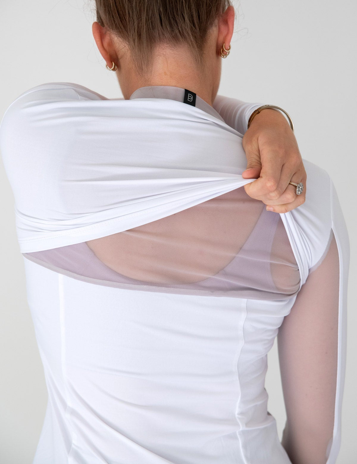 BOTORI Riley Technical Mesh Panel Riding Top - BOTORI Equestrian - Equiluxe Tack