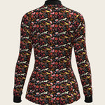  Bouquet on Black Quarter Zip Sun Shirt - Espoir Equestrian - Equiluxe Tack