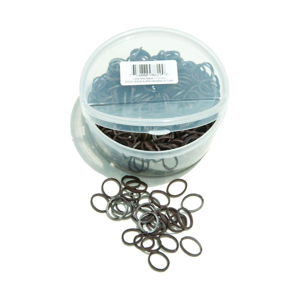 Braiding Bands - 500/Tub - Equiluxe Tack - Equiluxe Tack