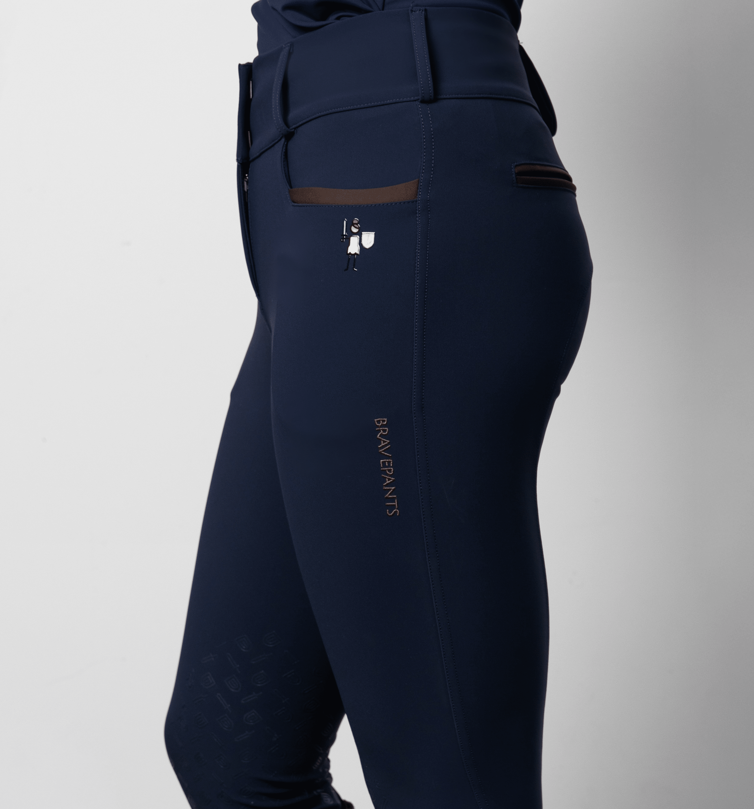 Brave Pants Double Weight Endura Air - Force Navy Breech - BRAVE PANTS USA - Equiluxe Tack