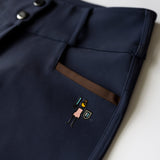 Brave Pants Double Weight Endura Air - Force Navy Breech - BRAVE PANTS USA - Equiluxe Tack