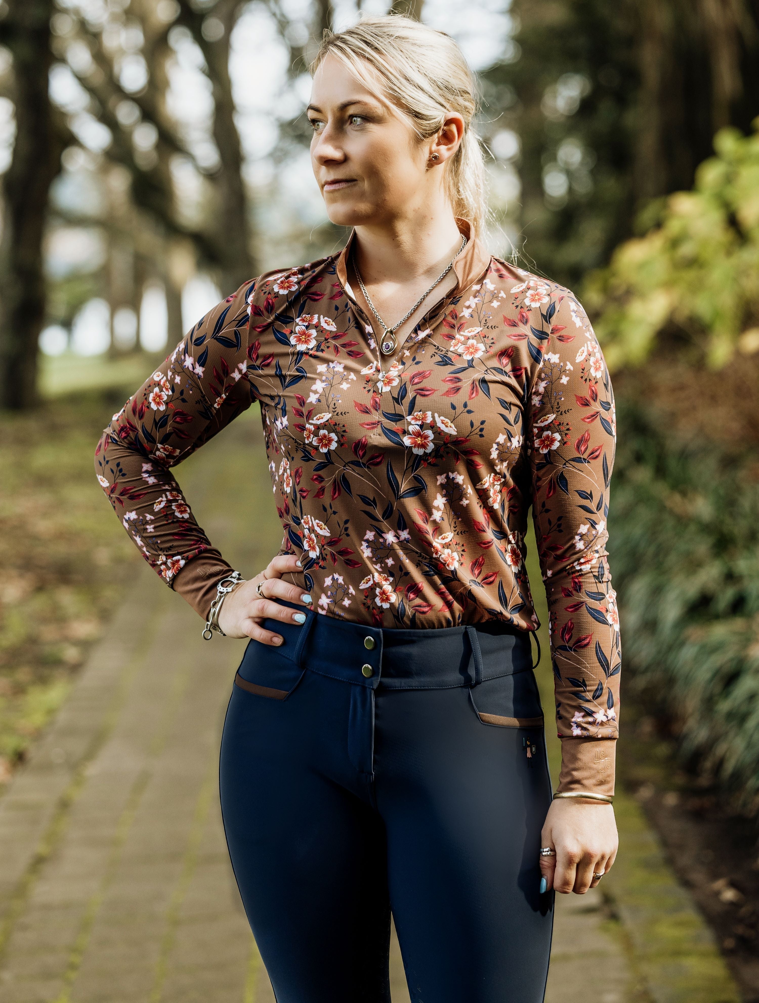 Brave Pants Double Weight Endura Air - Force Navy Breech - BRAVE PANTS USA - Equiluxe Tack