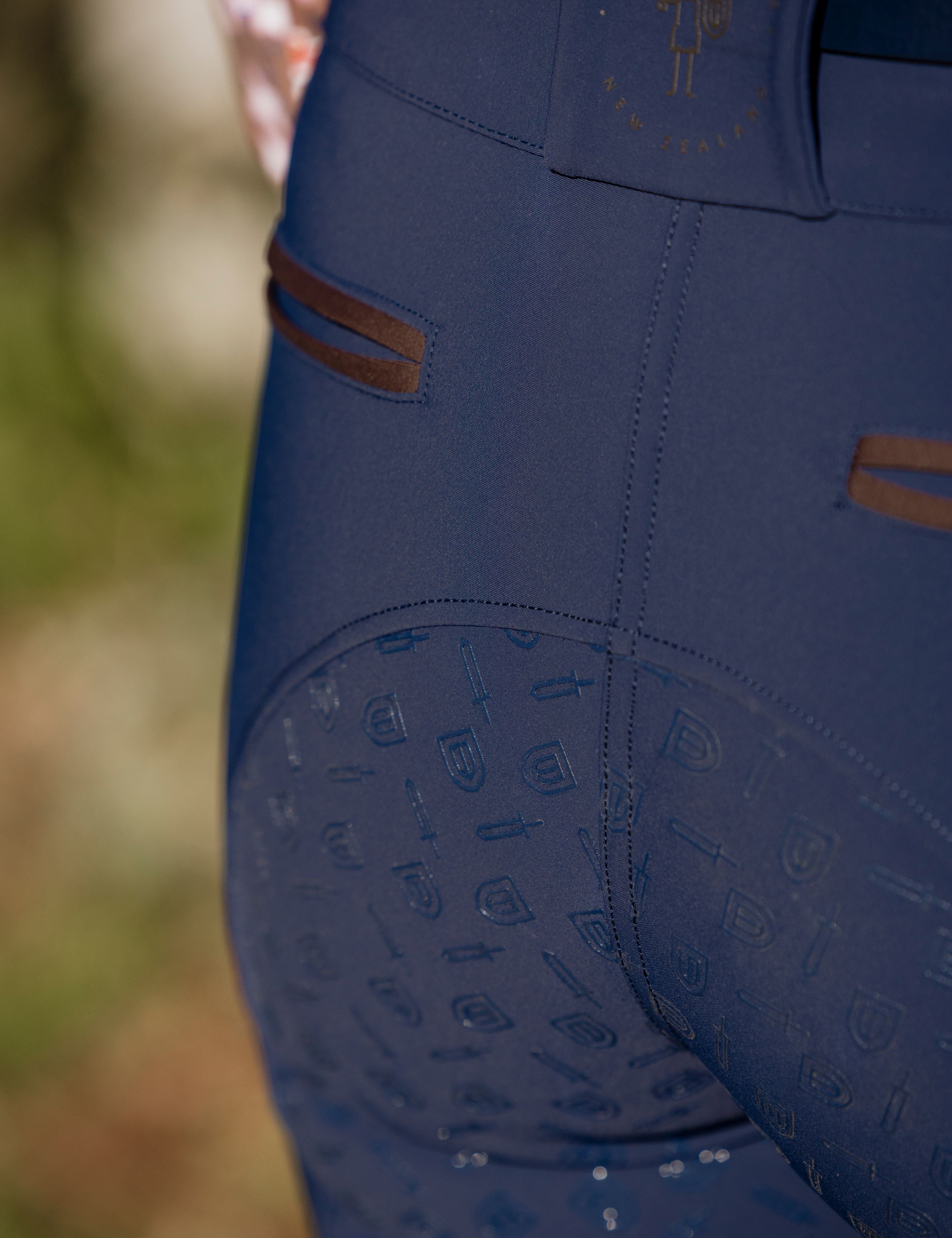 Brave Pants Double Weight Endura Air - Force Navy Breech - BRAVE PANTS USA - Equiluxe Tack