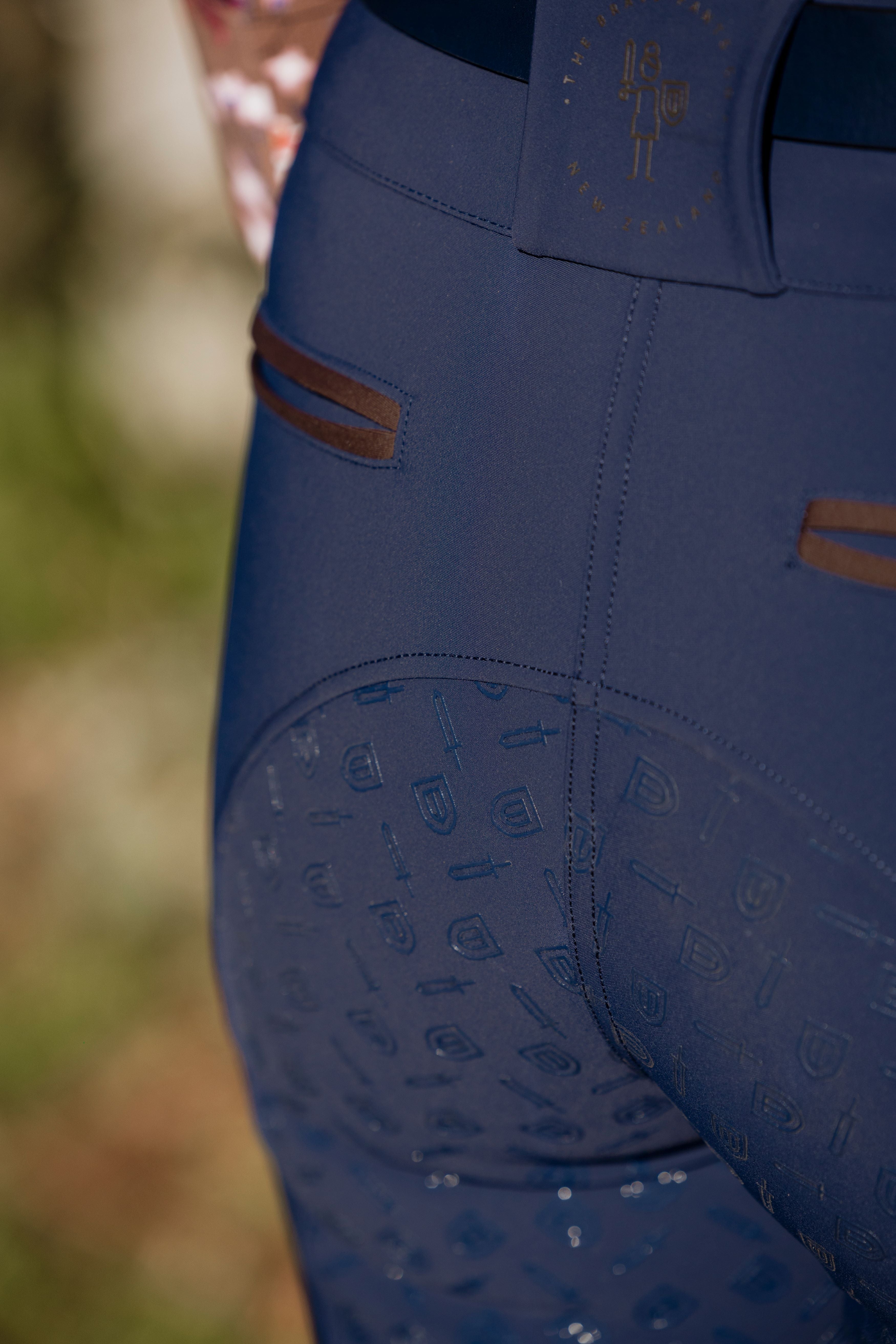 Brave Pants Double Weight Endura Air - Force Navy Breech - BRAVE PANTS USA - Equiluxe Tack