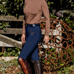 Brave Pants Double Weight Endura Air - Force Navy Breech - BRAVE PANTS USA - Equiluxe Tack