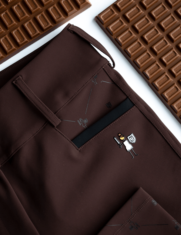 Brave Pants Double Weight Endura Chocolate Dream Breech - BRAVE PANTS USA - Equiluxe Tack