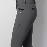 Brave Pants Double Weight Endura Gunsmoke Grey Breeches - BRAVE PANTS USA - Equiluxe Tack