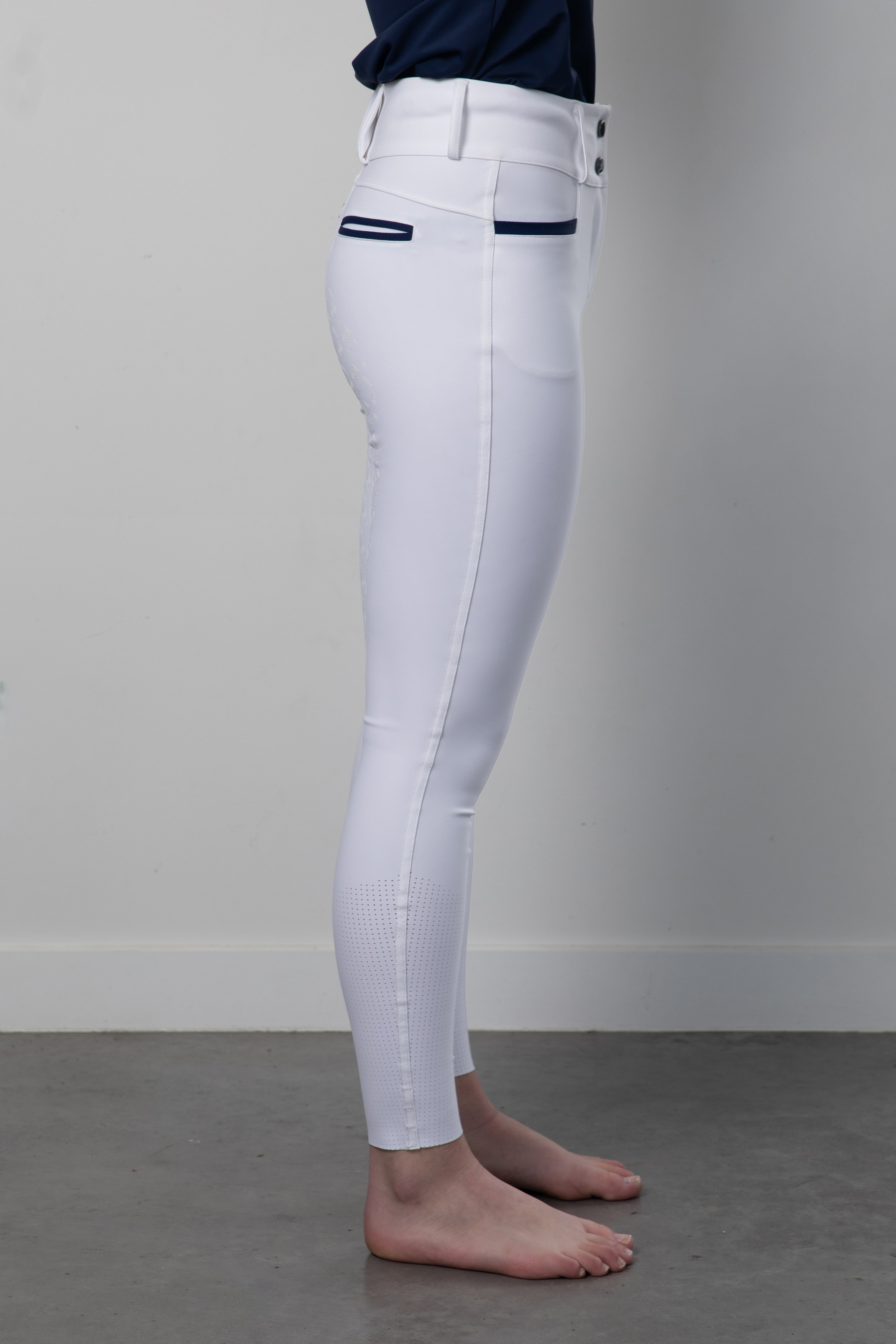 Brave Pants Double Weight Revolution Navy Comp White - BRAVE PANTS USA - Equiluxe Tack