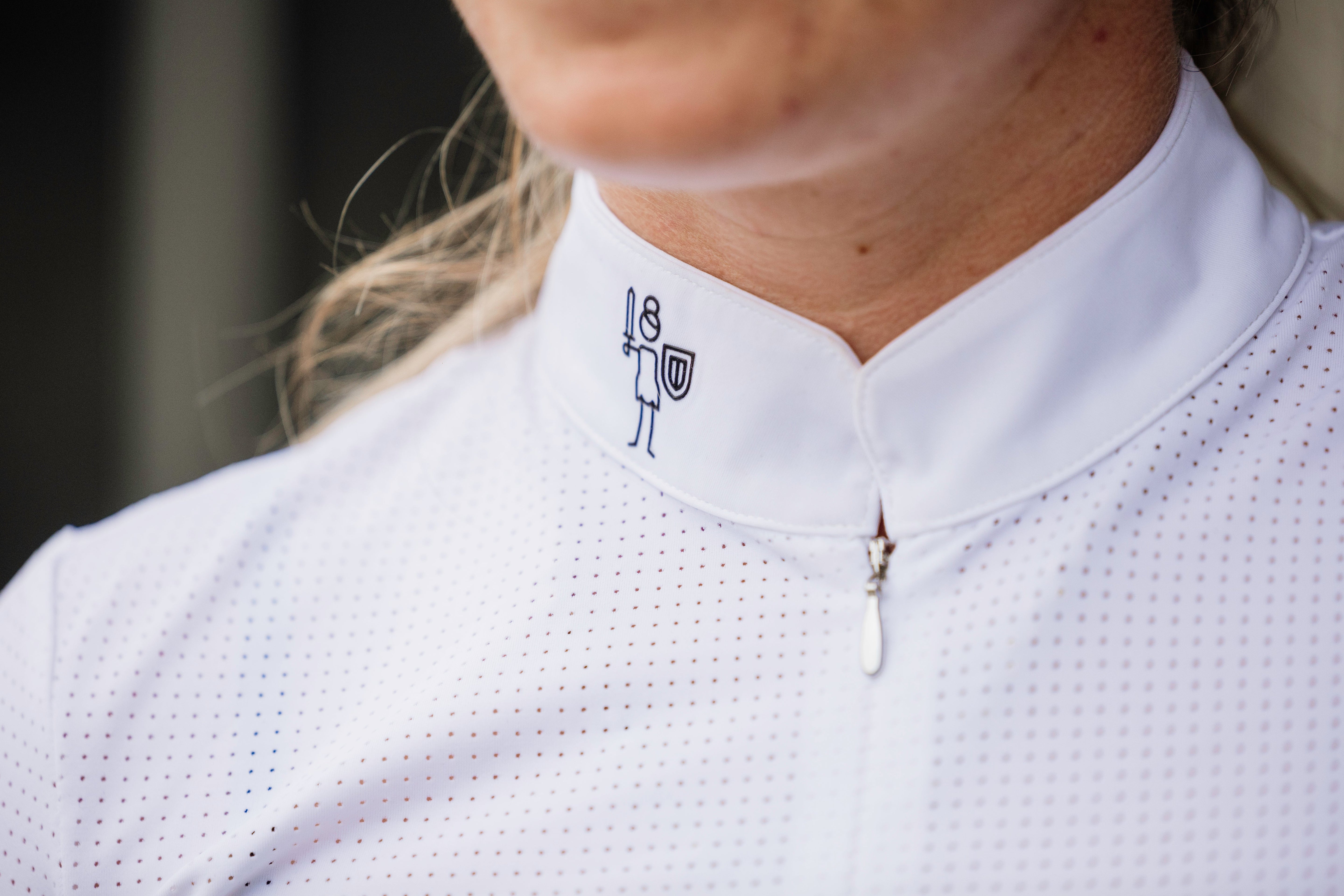 Brave Pants Maritime Navy SS Show Shirt - BRAVE PANTS USA - Equiluxe Tack