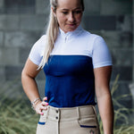 Brave Pants Maritime Navy SS Show Shirt - BRAVE PANTS USA - Equiluxe Tack