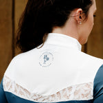 Brave Pants Peacock Blue Ultralight Show Shirt - BRAVE PANTS USA - Equiluxe Tack