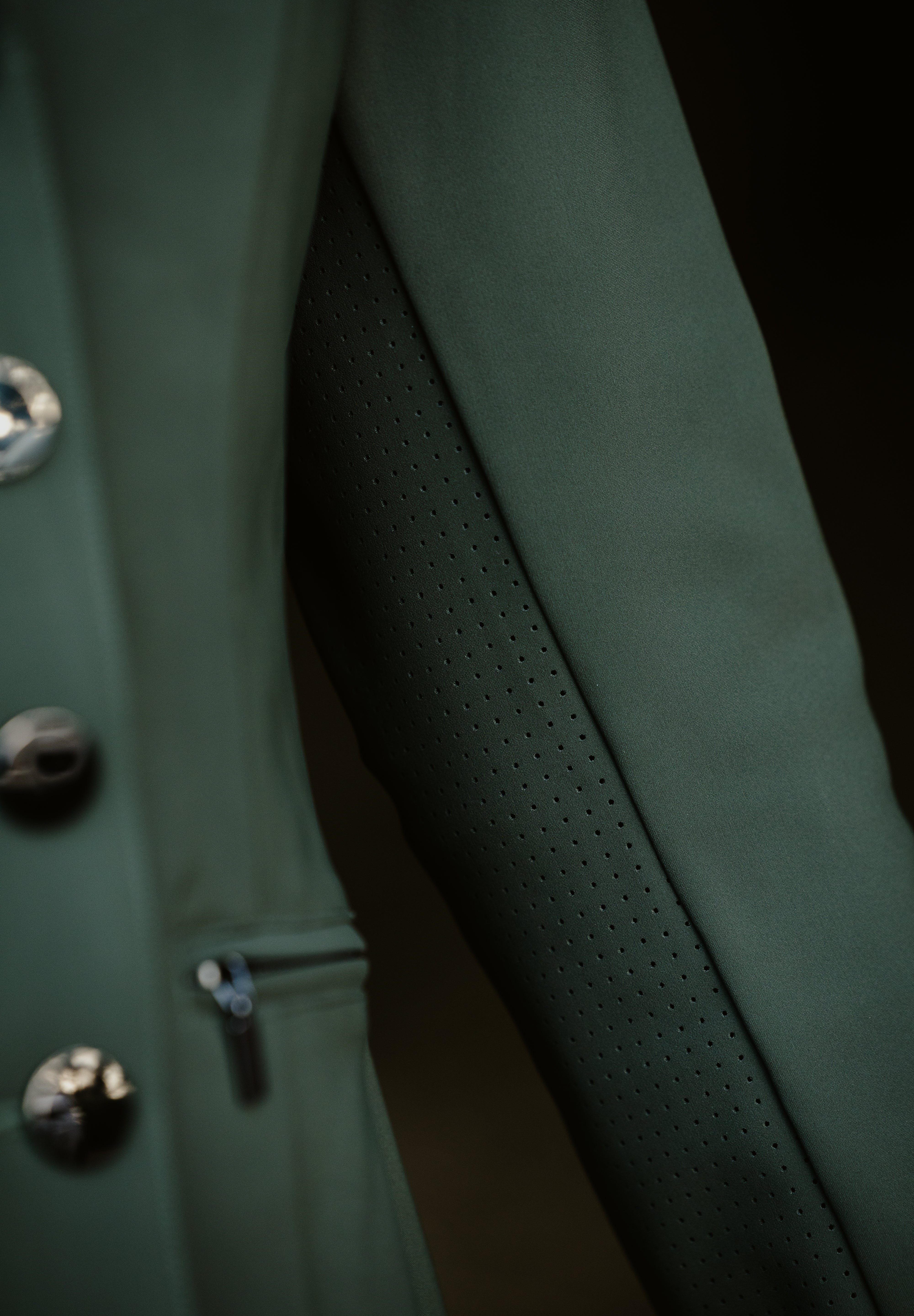 Brave Pants Performance Legacy Show Jacket Hunter Green - BRAVE PANTS USA - Equiluxe Tack