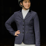 Brave Pants Performance Legacy Show Jacket Prussian Navy - BRAVE PANTS USA - Equiluxe Tack