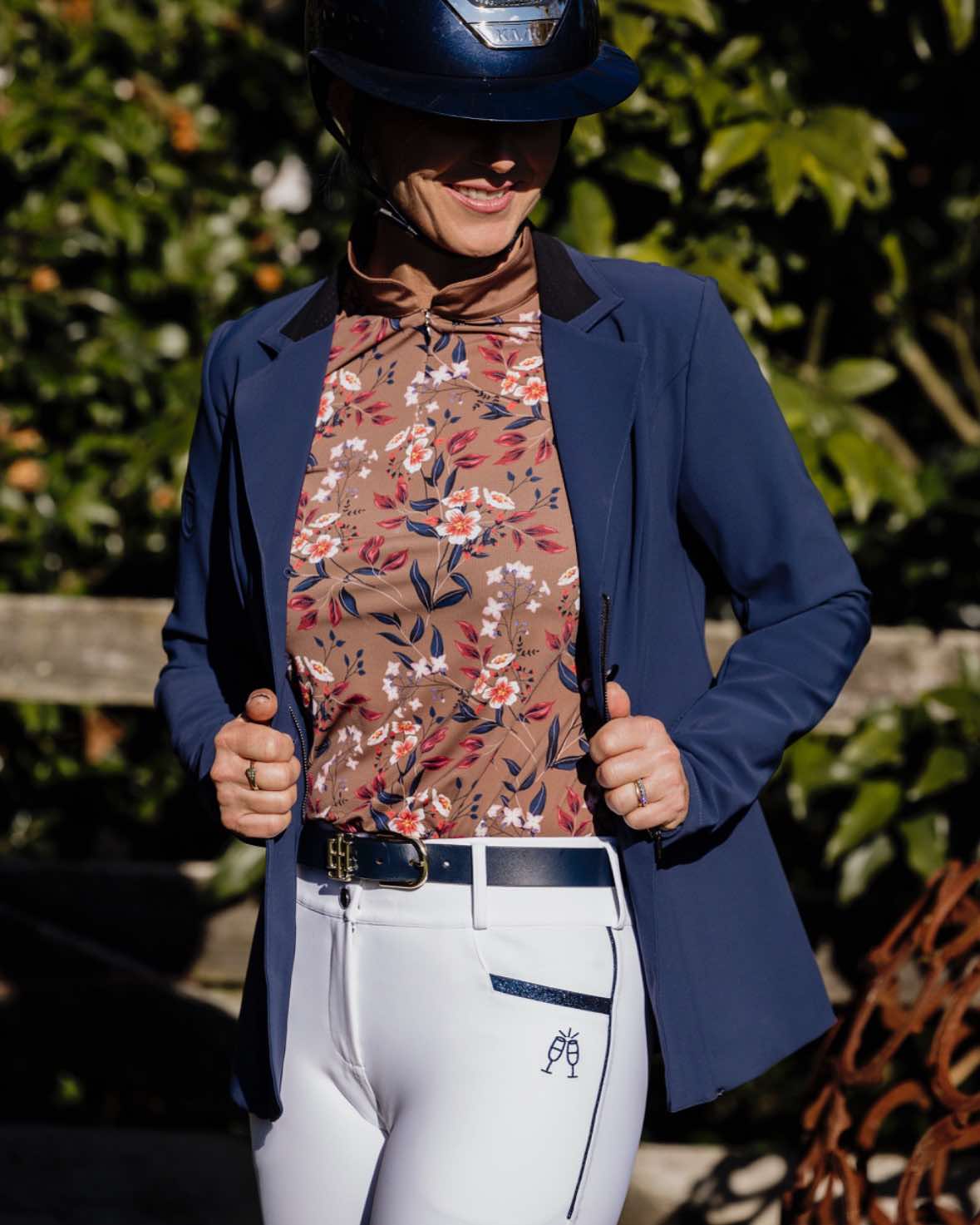 Brave Pants Performance Legacy Show Jacket Prussian Navy - BRAVE PANTS USA - Equiluxe Tack