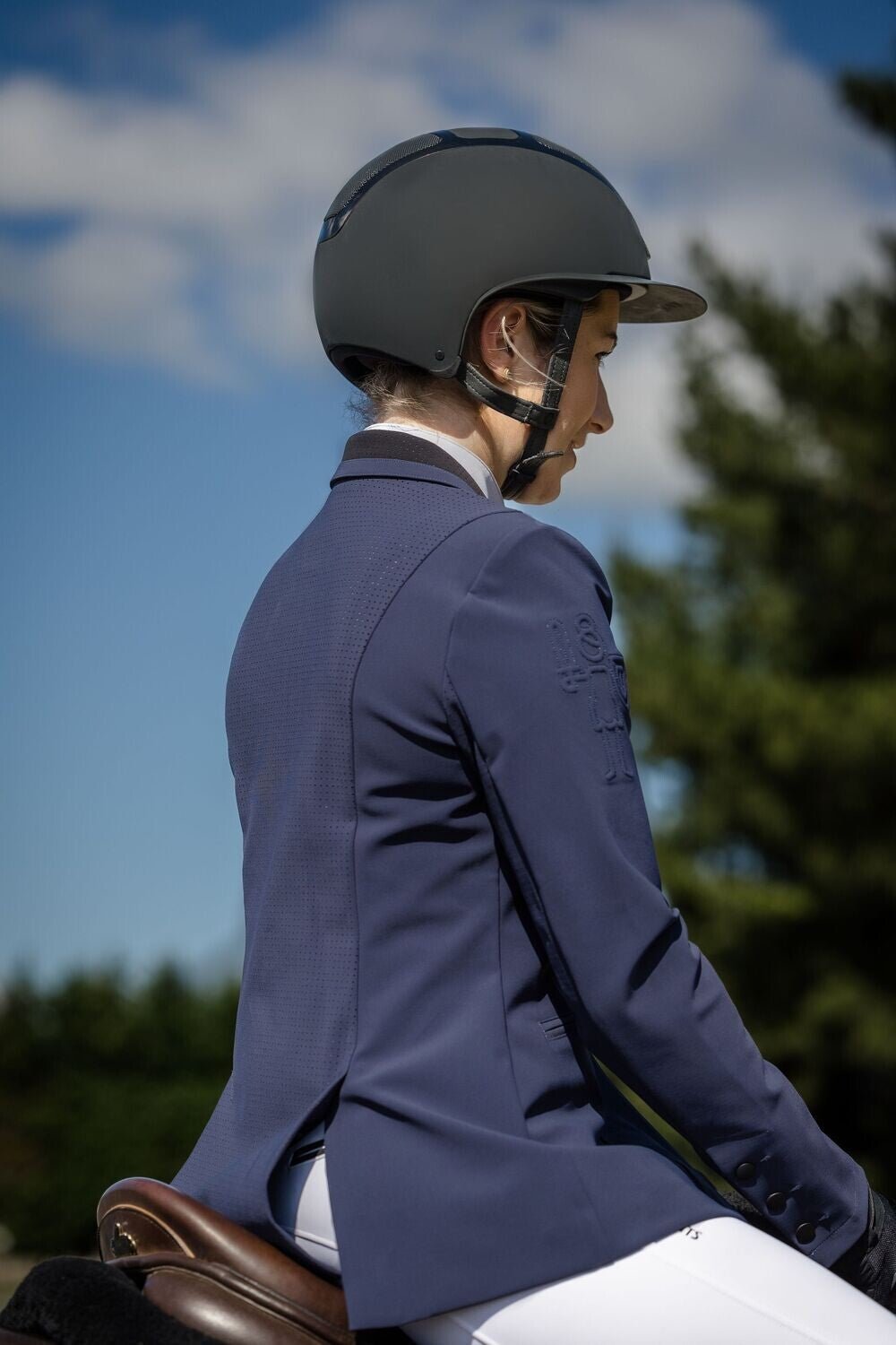Brave Pants Performance Legacy Show Jacket Prussian Navy - BRAVE PANTS USA - Equiluxe Tack