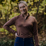 Brave Pants Walnut 1/4 Floral Base Layer - BRAVE PANTS USA - Equiluxe Tack