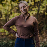 Brave Pants Walnut 1/4 Floral Base Layer - BRAVE PANTS USA - Equiluxe Tack