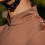 Brave Pants Walnut 1/4 Floral Base Layer - BRAVE PANTS USA - Equiluxe Tack