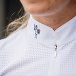 Brave Pants Warden White Short Sleeve Show Shirt - BRAVE PANTS USA - Equiluxe Tack