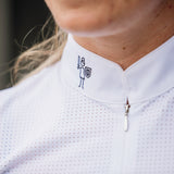 Brave Pants Warden White Short Sleeve Show Shirt - BRAVE PANTS USA - Equiluxe Tack